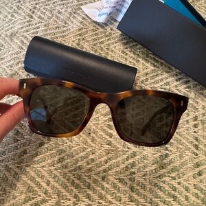 Warby Parker Sunglasses - Harris Oak Barrel